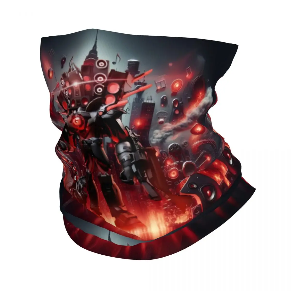 

Пользовательские Титан Спикермен Skibidi Туалет Бандана Шея Гетры для Лыжного Кемпинга Мужчины Женщины Шарф Балаклава Теплее