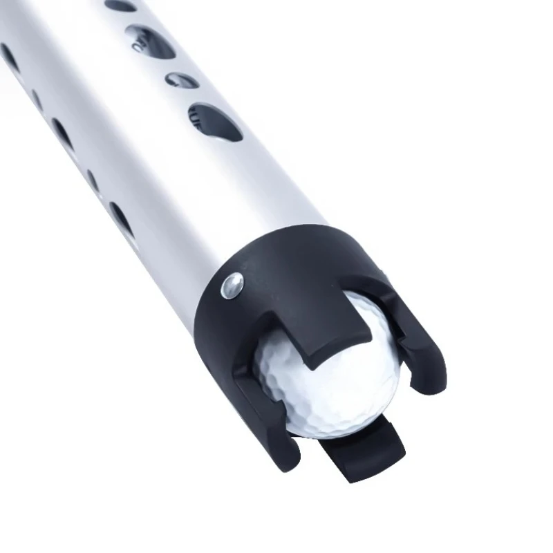 ที่เก็บลูกกอล์ฟแบบถอดได้ ทำจากอลูมิเนียมอัลลอยด์ ความจุขนาดใหญ่ อุปกรณ์เก็บลูกกอล์ฟระดับมืออาชีพ