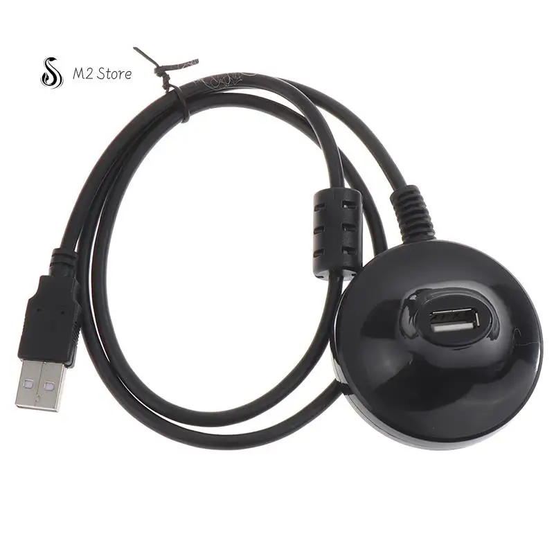 وصلة USB 2.0 ذكر إلى أنثى قاعدة مهايئ حامل الإرساء تمديد سلك كابل 1.5 متر لأجهزة الكمبيوتر المحمول لوحة مفاتيح الماوس USB موسع