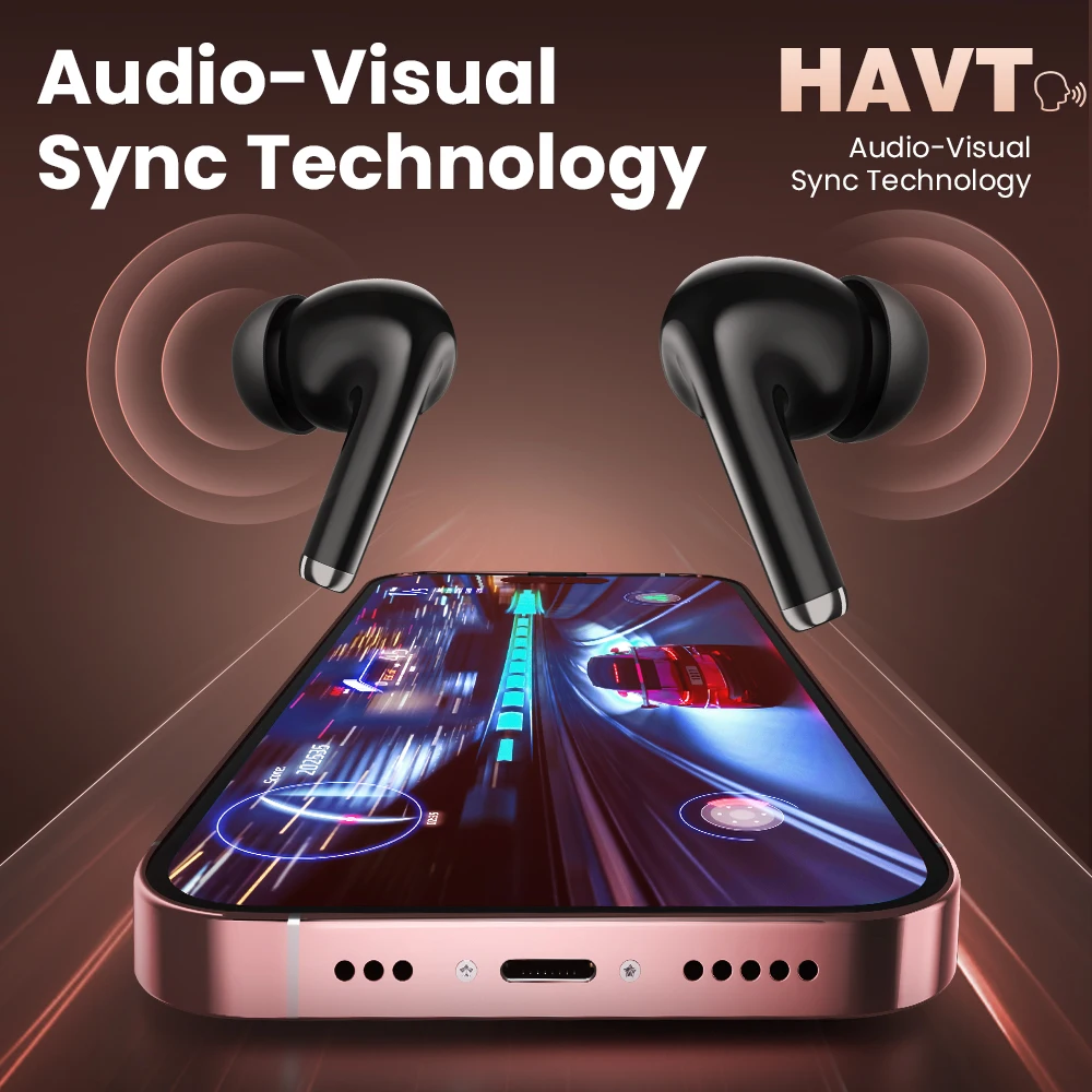 HAYLOU X1S TWS Bluetooth 5.3 Earbuds Wireless Bluetooth Headset 10mm Dynamic Driver 24h Battery Life Noise Reduction Headphones image 5