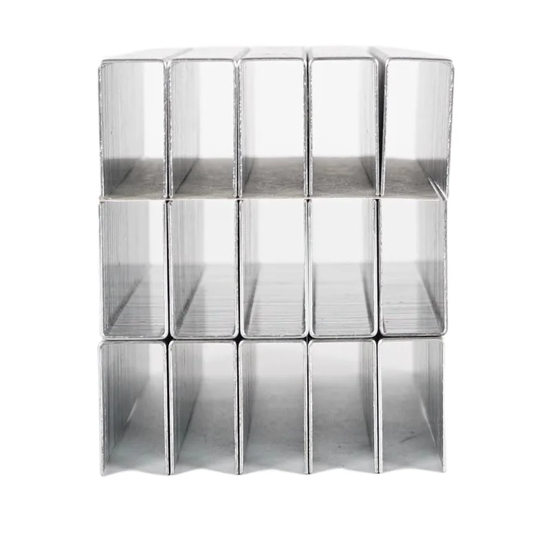 10mm Wide Woodworking U-shaped Nails 1013 1022 Galvanized Door Nails U-type Staples