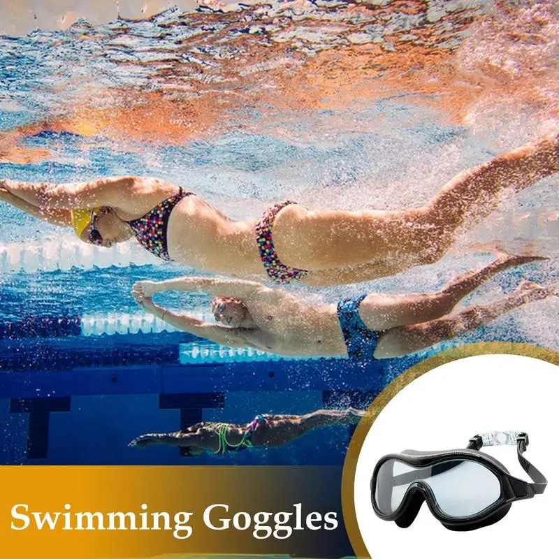 Swim Goggles For Adults High Definition Swimming Goggles Full Protection Swim Goggles Anti-Fog No Leaking Swim Glasses For Youth