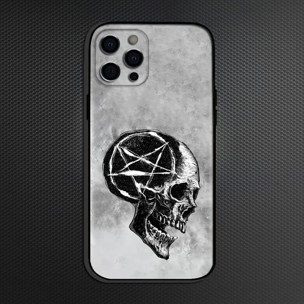 Phasmophobia Tarot Card Phone Case For iPhone 16,15,14,13,12,11 Plus,Pro Max, Soft Silicone Black Cover view 2