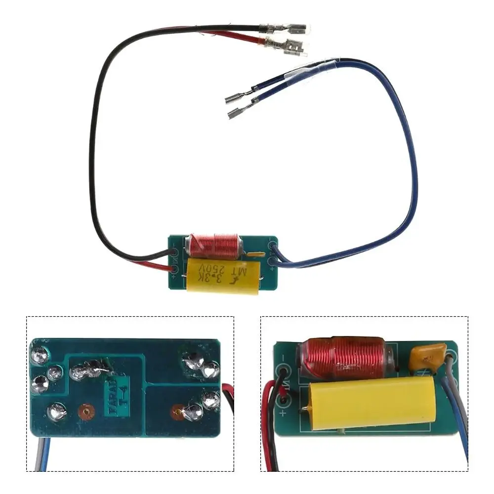 1Pcs 40W Hi-Fi Frequency Divider DIY Modified Pure Sound Design Audio Filter Distributor Subwoofer Matching