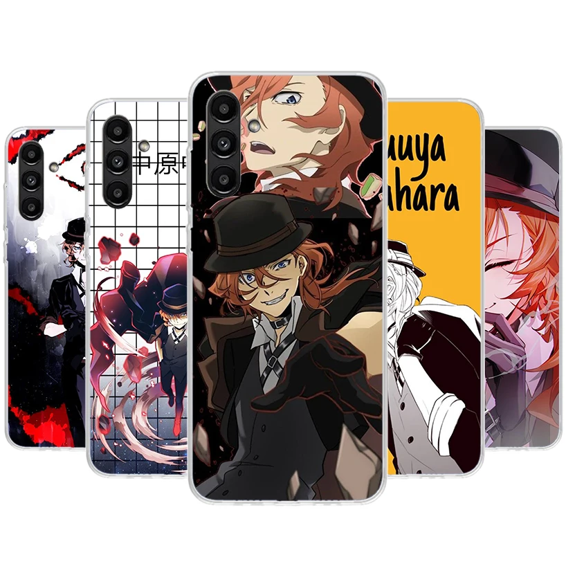 Bungo Stray Dogs Nakahara Chuuya Phone Case For Samsung Galaxy A55 A54 A53 A52 A15 A14 A13 A12 A35 A34 A33 A32 A25 A24 A23 A22 A