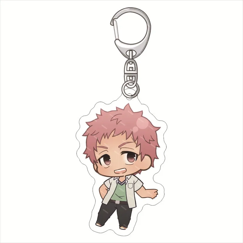 55MM Anime Blue Exorcist‌ Figure Okumura Rin Okumura Yukio Mephisto Pheles Moriyama Shiemi Acrylic Keychain Kawaii‌ Gifts view 5