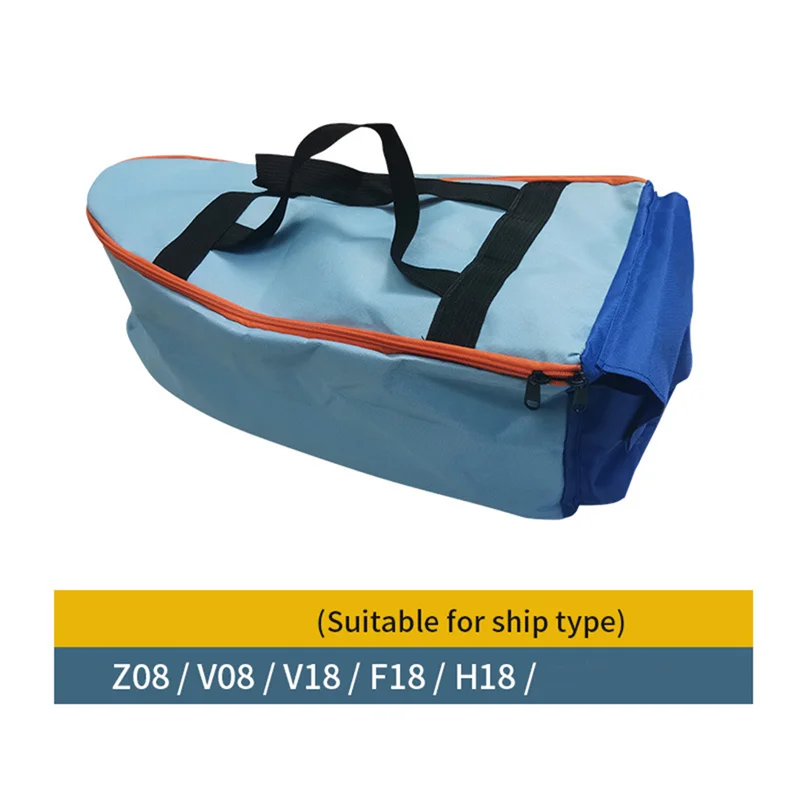 

Boat Storage Bag Double Zipper Carry Bag For Bait Boat Water Repellent Fishing Finder Fishing Equipment Green