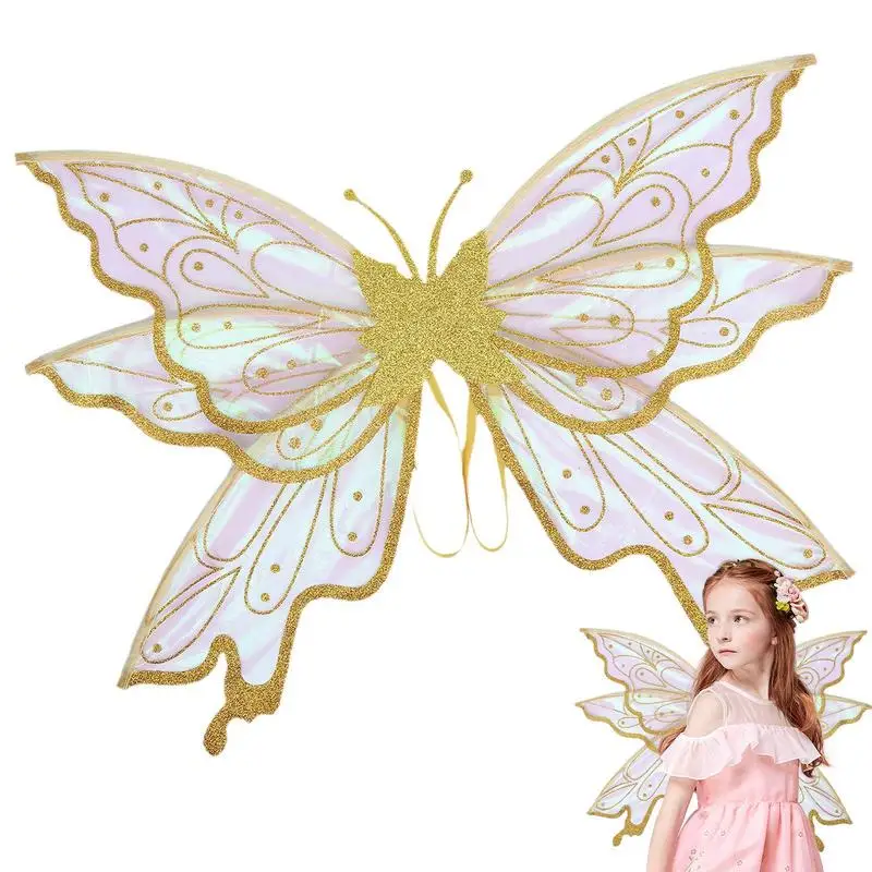 Sparkly Fairy Wings | Angel Wings for Women | Fairy Wings for Adults Women Girls Halloween Dress Up Wings Fairy Butterfly Wings