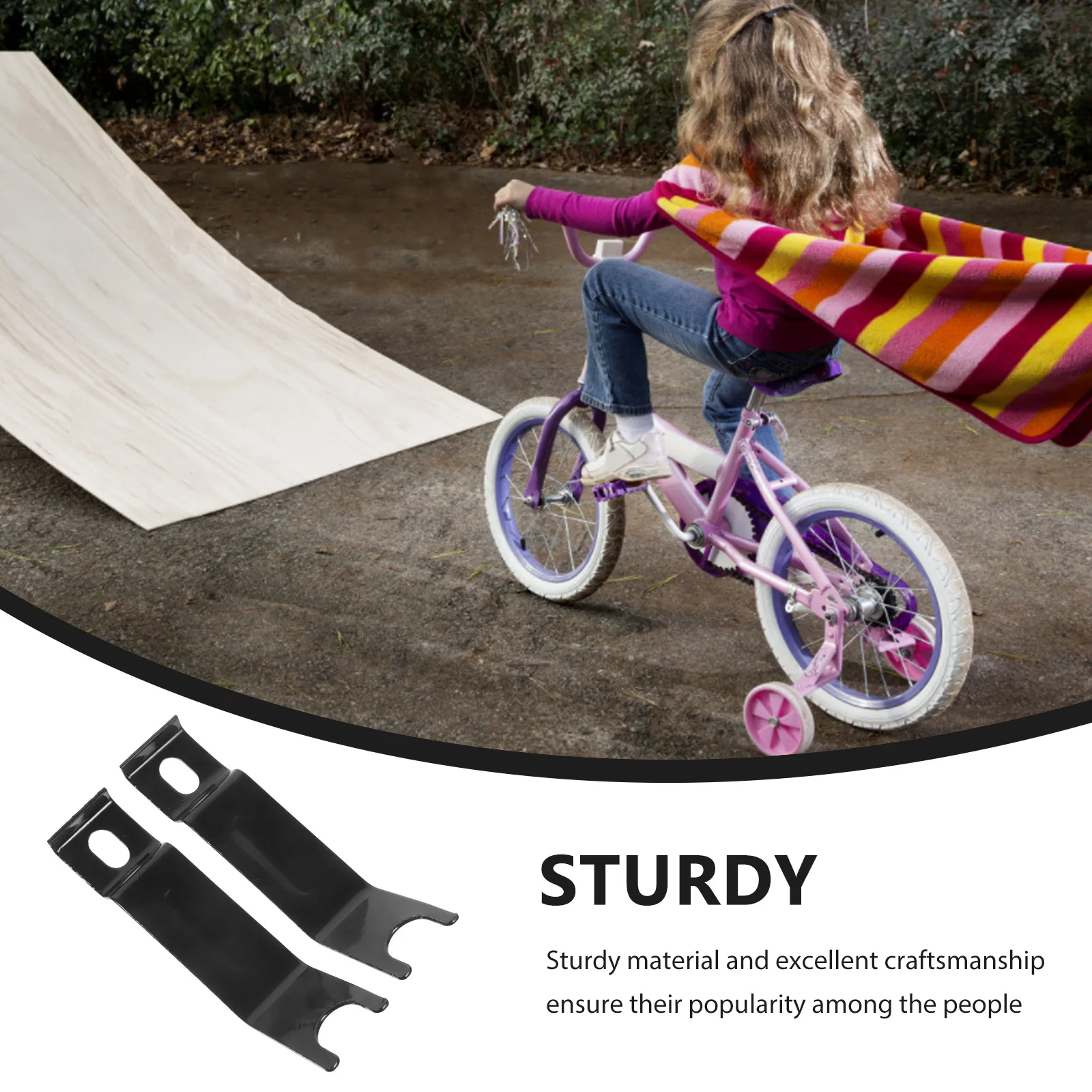 

Auxiliary Wheel Positioner Kids Bike Axle Extenders Replacement Extension Bolt Bikes Children