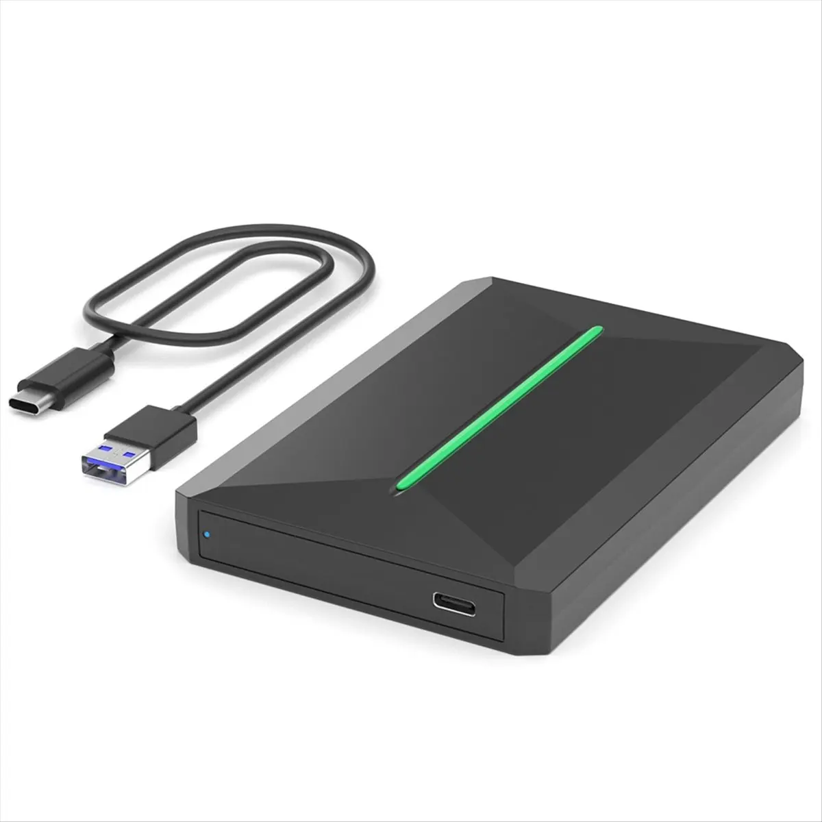 2026 New + USB3.1 2.5 Inch SSD Case Laptap External SSD/HDD Case for / Os/Linux