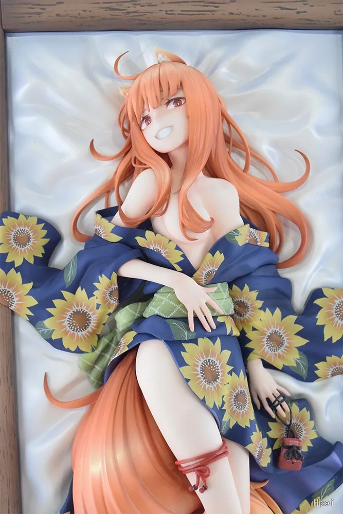 【Em estoque】Original KADOKAWA KDcolle Spice and Wolf Holo Figuras em escala 1/7 Animação Ornamentos Presentes