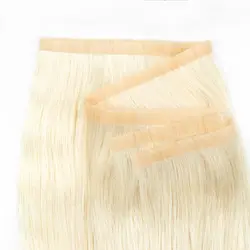 Long Weft Tape Bundles PU Skin Weft Tape in Human Extensions No Glue Natural Human Hair For Fine Hair 40-50G 12-24inch 80cm Weft