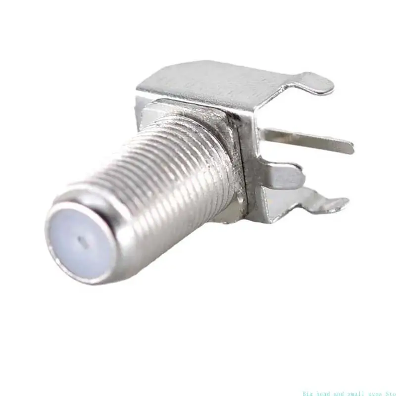 581C Board Mount F Female Connector Port for 90-Degree Input Repair 10pcs
