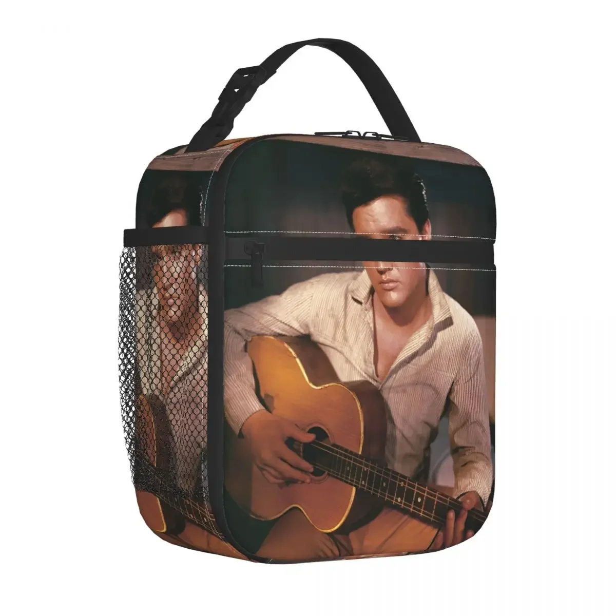 Lunch Box E-Elvis Presley Merch Food Box Y2K Thermal Cooler Lunch Box For School