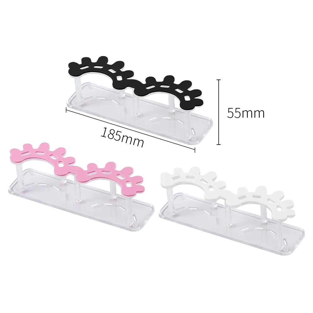 Glamlash pinça de cílios expositor organizador caso pinças de cílios suporte sheelf titular pinça caixa de armazenamento