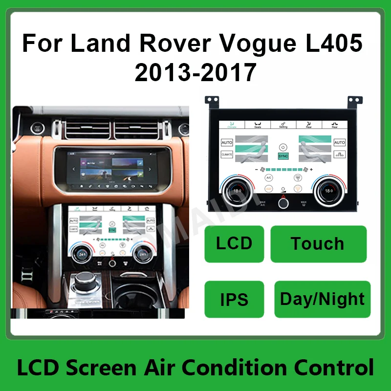 

Car Air Conditioning Climate Display Board AC Panel For Land Rover- Range Rover Vogue Series L405 2013-2017 HD LCD Touch Screen