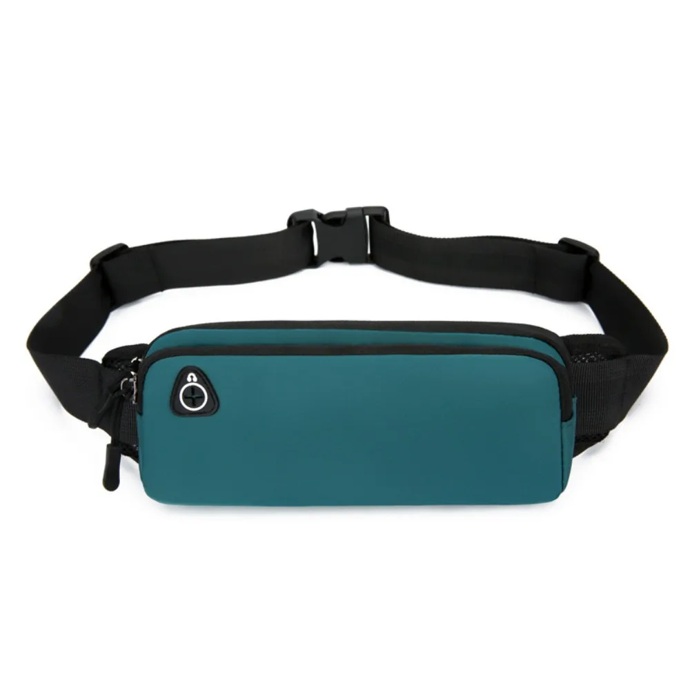 Impermeável Oxford tecido esportes cintura saco, bolsa escondida, Multi-Funcional Fanny Pack, exercício ao ar livre, 20x9cm