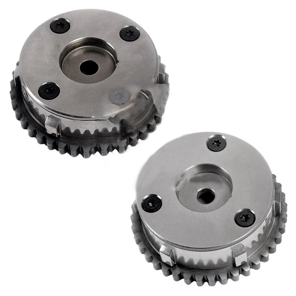 

2pcs CJ5E6C525AD CJ5E6C525AE VVT Camshaft Timing Gear for Land Rover Discovery Freelander Evoque 2.0