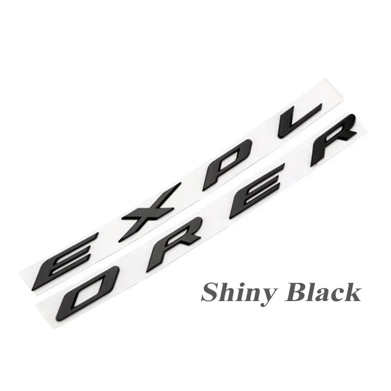

ABS Car Front Hood Emblem Badge Bonnet Logo Covers Letters Sticker For Ford Explorer 2014 2015 2016 2017 2018 2019 Accessories