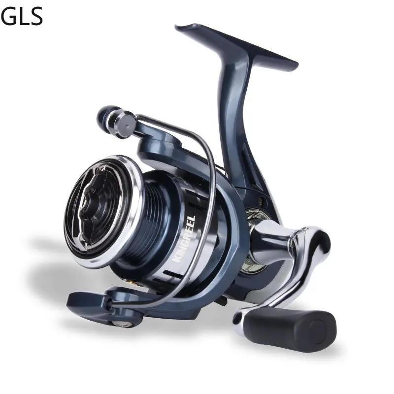 

High Quality Saltwater Trout 3+1BB Fishing Reel 5.2:1 Gear Ratio CNC Metal Rocker Casting Spinning Reel