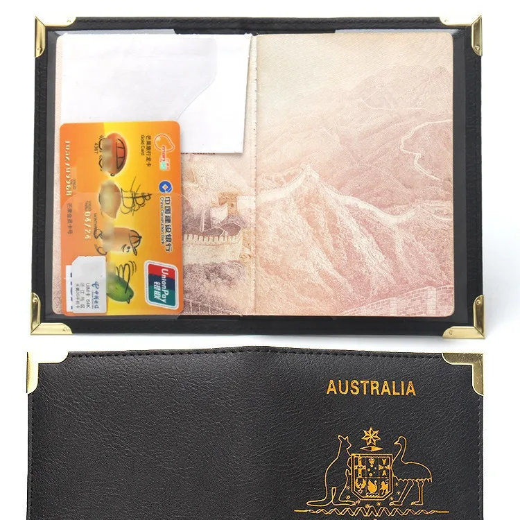 Cute Australia Passport Cover Family Passport Case for Girls Covers for Passports  Travel Passport Holder