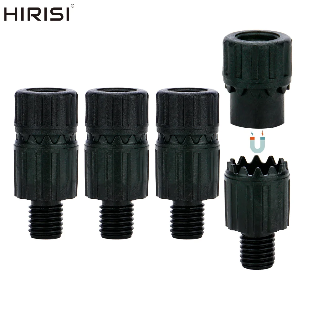 Hirisi AQ214 Schnellwechsel-Adapter Passend für Bissanzeiger Rod Pod Karpfenangeln Verbindungszubehör Terminal-Tackle Zubehör