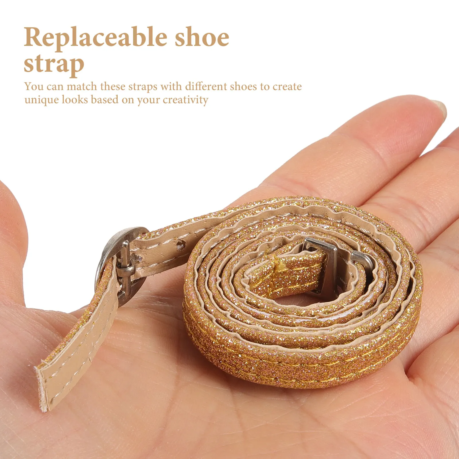 

Detachable Buckle For Heels Replacement Ankle Straps Adjustable Shoe Straps Women High Heel Supply Comfortable Stylish