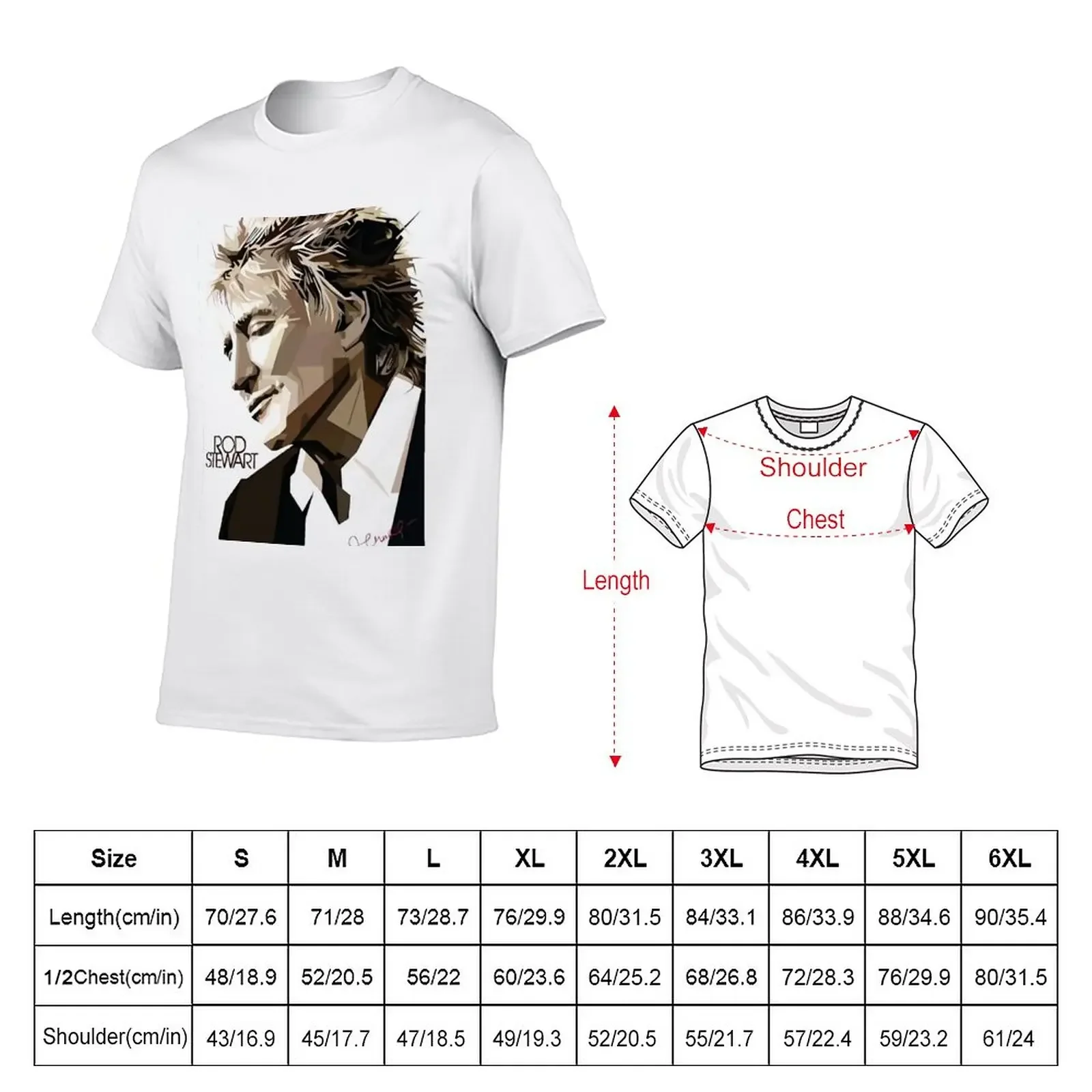 Sir Rod Black White Poster T-Shirt Aesthetic clothing anime quick-drying tops Men's t-shirts