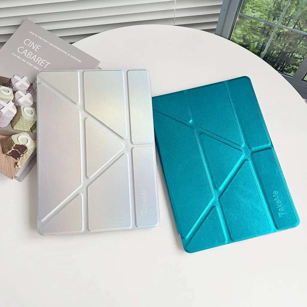 

Чехол Y-fold для Samsung Galaxy Tab A11 A9 8,7 дюйма 2025 A9+ A11 Plus S9 S10 FE S10 Lite 10,9 дюймов, акриловый чехол с гнездом для ручки