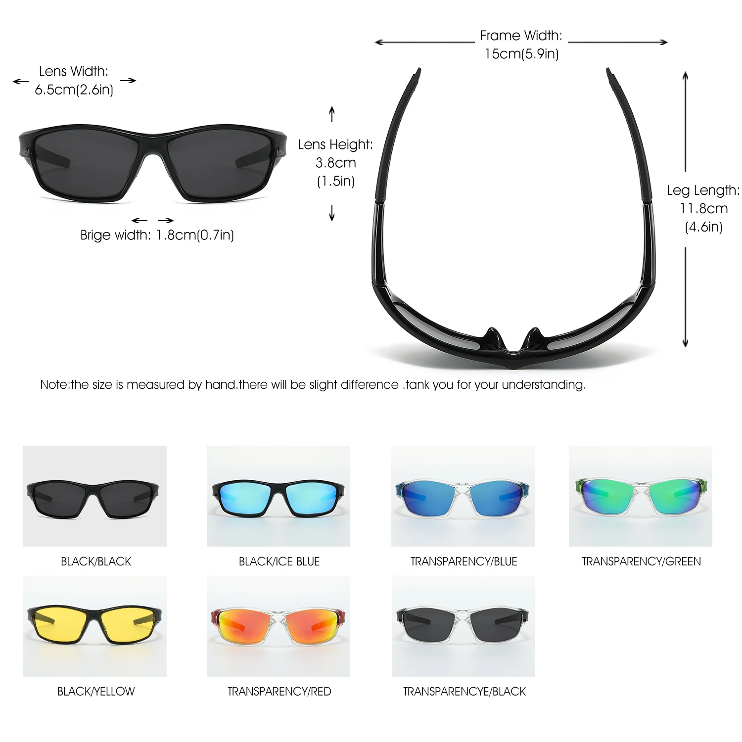 Men\'s Polarized Sunglasses Sports Sunglasses Dustproof Glasses Cycling Glasses To The Spot Motorcycle Running Fishing