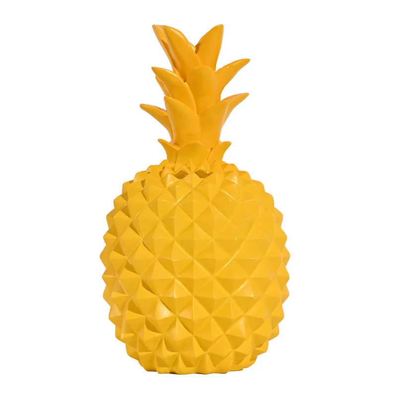 

Pineapple Money Boxs Storage Jar Home Ornaments Living Room Decoration Resin Crafts Piggy Bank