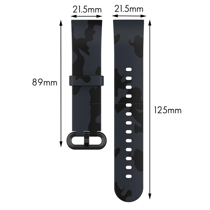 For Redmi Watch Silicone Strap Replacement Sports Watchband For Redmi Strap Bracelet Band Watch Accessories