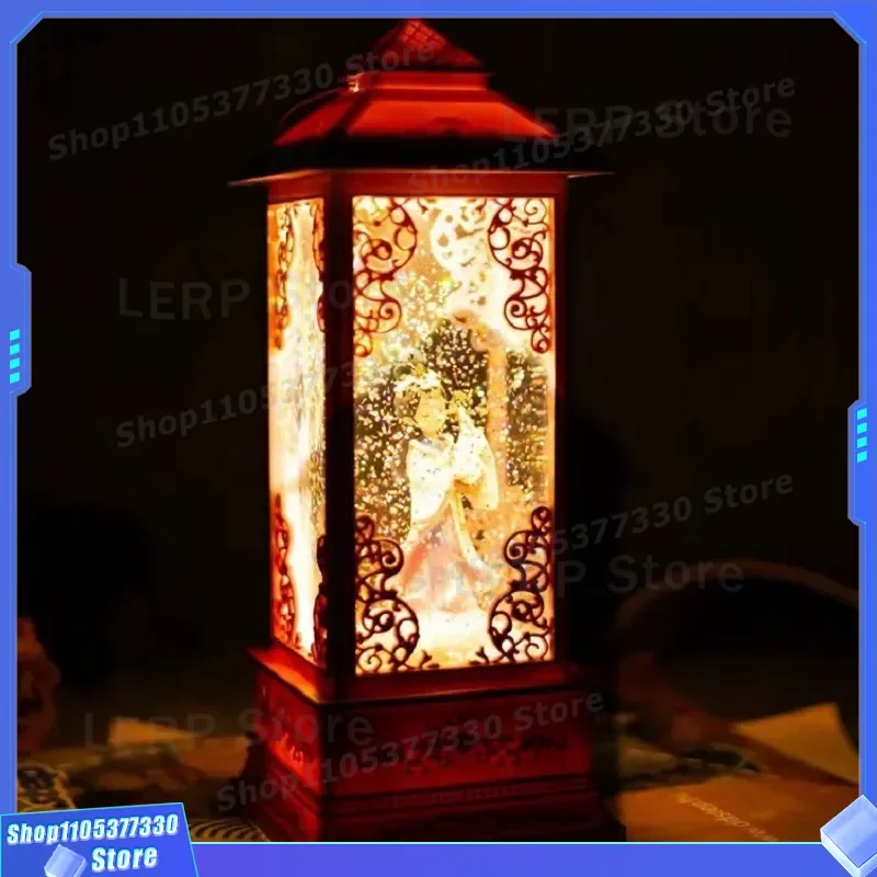 Mini Crystal Ball Music Box Carousel Creative Birthday Gift for Girls Girlfriend Children Qixi Festival Present Decorative