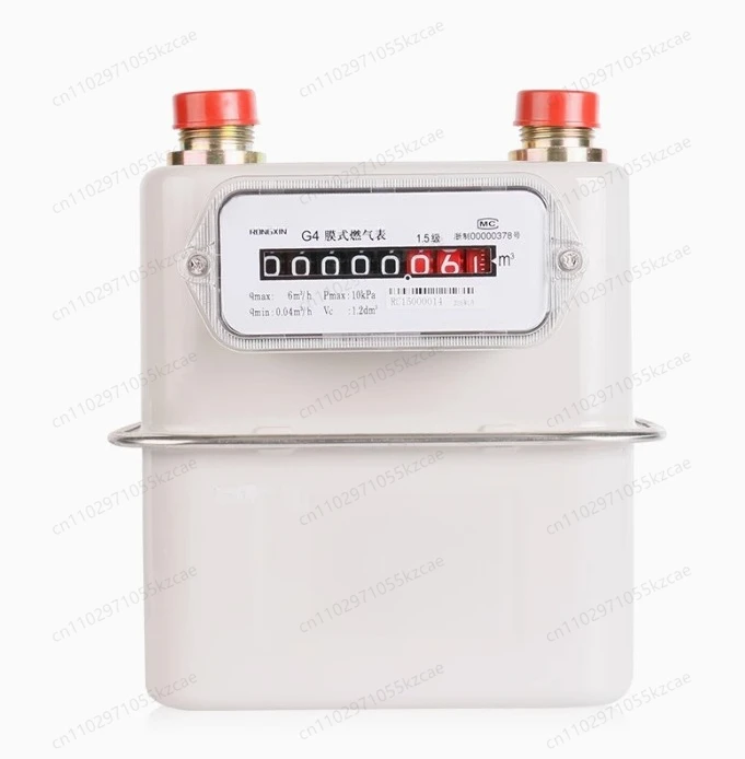 

RX04G2.5 Domestic G4 Membrane Gas Meter Natural Gas Industrial and Commercial G6 Flowmeter Liquefied Gas Meter Box