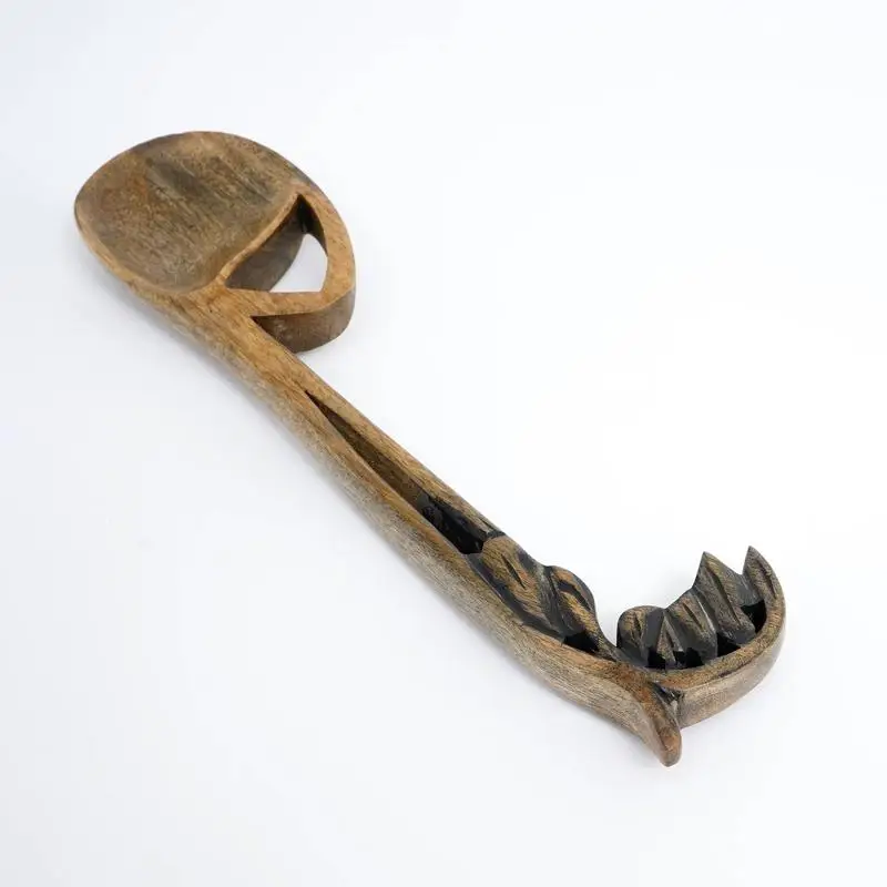 مجموعة أدوات الطبخ الخشبية المكونة من قطعتين لخدمة السلطة #6