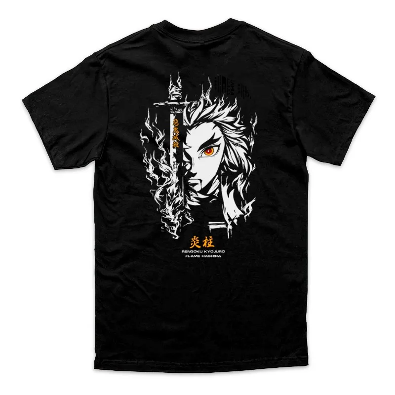 Anime-Shirt, Purgatory Apricot Shoulang, Pillar Frühjahr/Sommer Neues Herren-Freizeitmode-T-Shirt im Harajuku-Stil Y2K Unisex-T-Shirt