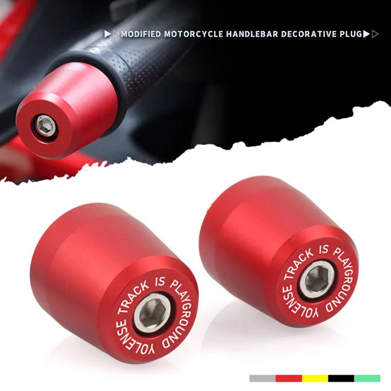 

Universal Motorcycle CNC Handle Bar End Handlebar Grips Ends Cap Plug Slider Cover For Horrnet 1000 CB1000 SP 2025