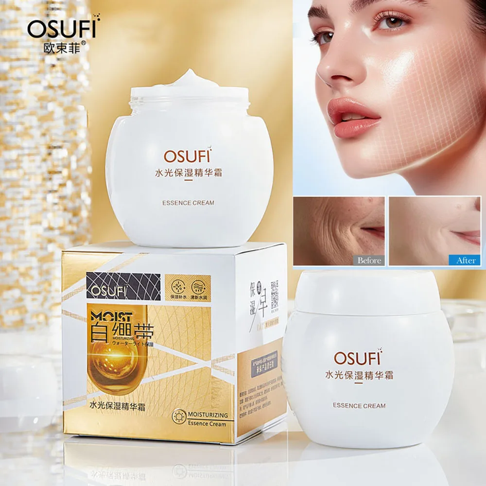 

OSUFI Белый повязки увлажняющий крем-эссенция уменьшает тонкие линии, осветляет кожу, контроль жирности, красивый крем для лица, корейский уход за кожей