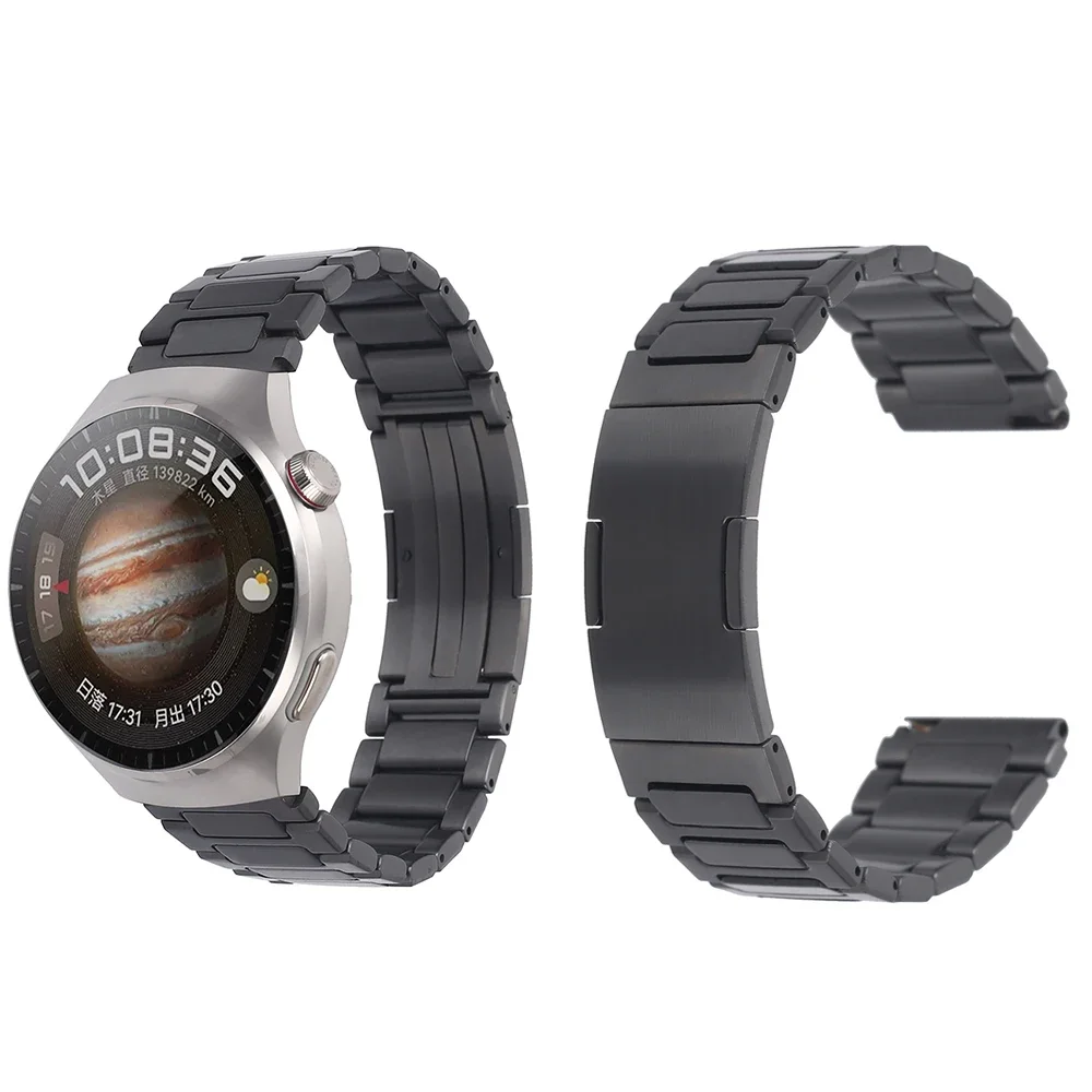 頑丈なステンレス鋼の時計ストラップ,Huaweiwatch 4,4pro,gt4,gt3,46mm,22mm