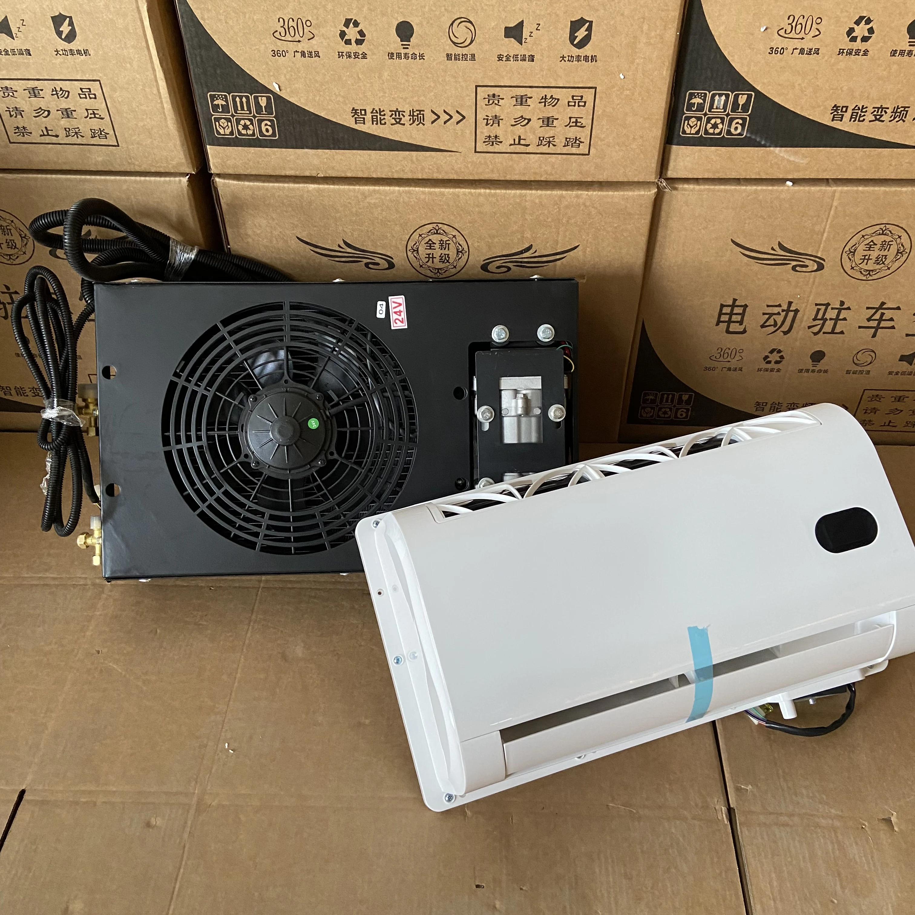 Factory Universal Inverter New 12V 24V Split Air Conditioner for Truck and Car Camper Electric Power Car Truck Air Conditioners