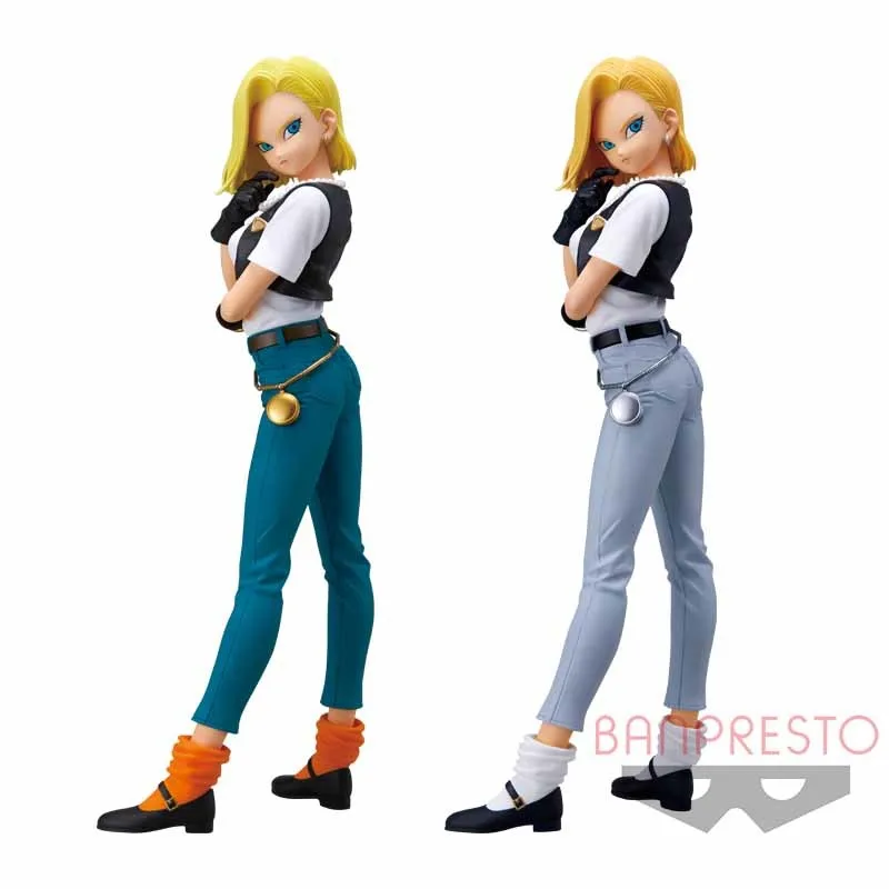 

Bandai Original 25Cm GLITTER＆GLAMOURS ドラゴンボールZ ANDROID 18 Action Figure Toys For Kids Gift Collectible Model Ornaments