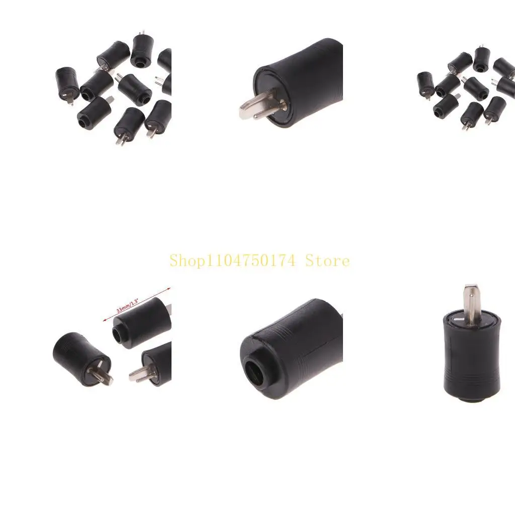 10 Pcs 2 Pin DIN Male Speaker Plug 2-Pin Plug Hifi Loudspeaker Solder Connectors Top Sale