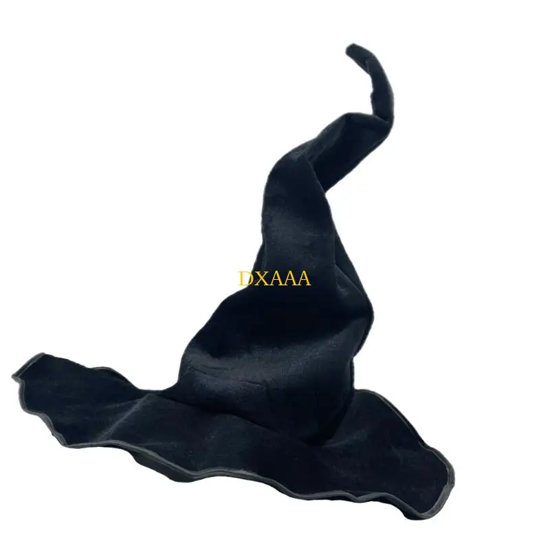 DXAA Halloween Witch Hat Caps assistant pour femmes Adsintairs Cosplay Costumes Accessoires Twist Designs Point Hat Cadeaux