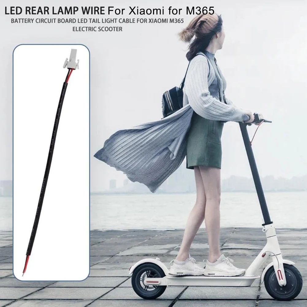 Scooter Taillight Cable For Xiaomi-M365 Pro/1S/Pro2 Electric Scooters  Sturdy Bend-Resistant Build Boosts Rear Light Performance