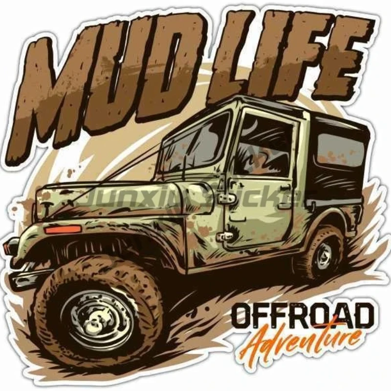 Off Road 4X4 Car Sticker Decals Graphic Vinyl Stickers Exterior Decor Decal Car Accessories