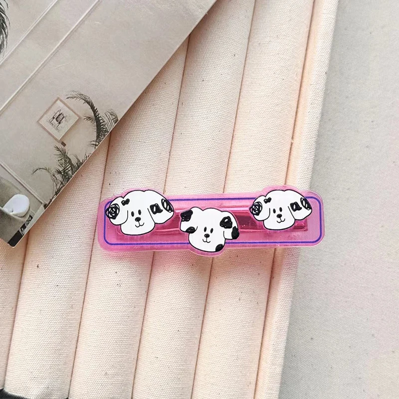 ダックビルヘアクリップ,漫画の動物,女性用,甘い女の子のためのハートの前髪,日本と韓国の漫画の帽子,ヘアアクセサリー