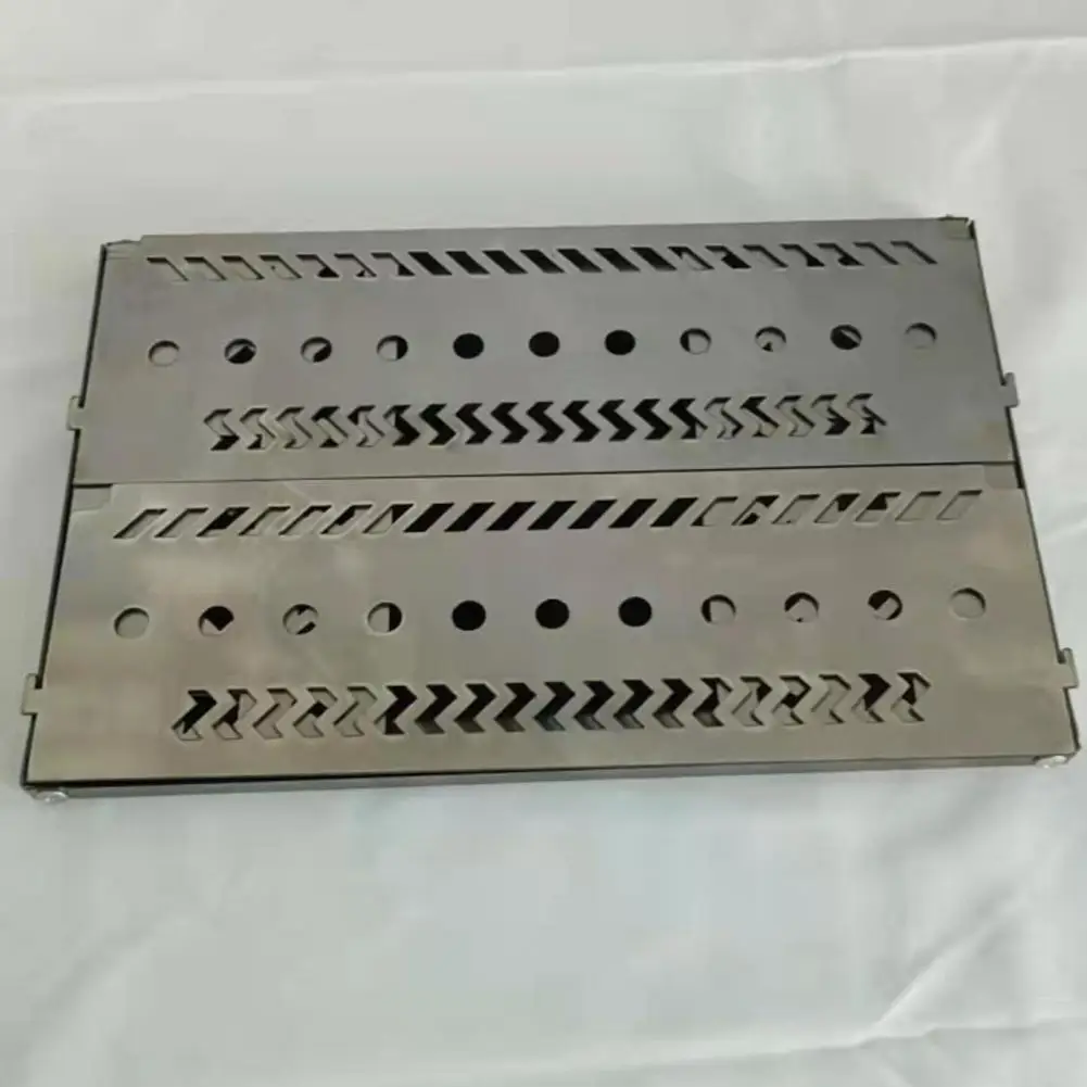 حامل حجر موقد خارجي قابل للطي ، سلة خشبية محمولة مقاومة للحرارة للتخييم ، سلة حريق فحم للشواء للنزهات