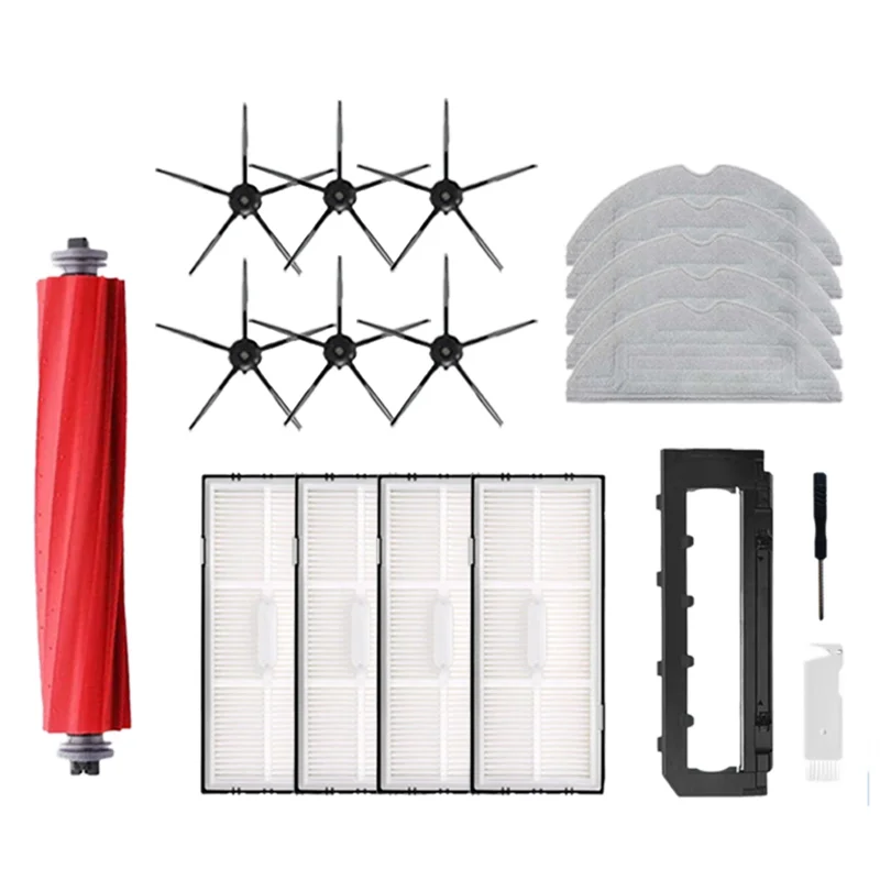 

A35R For Roborock S7 Maxv Ultra S7 Pro Ultra S7 Maxv Plus Robot Vacuum Cleaner Main Side Brush Mop Cloth Hepa Filter Parts