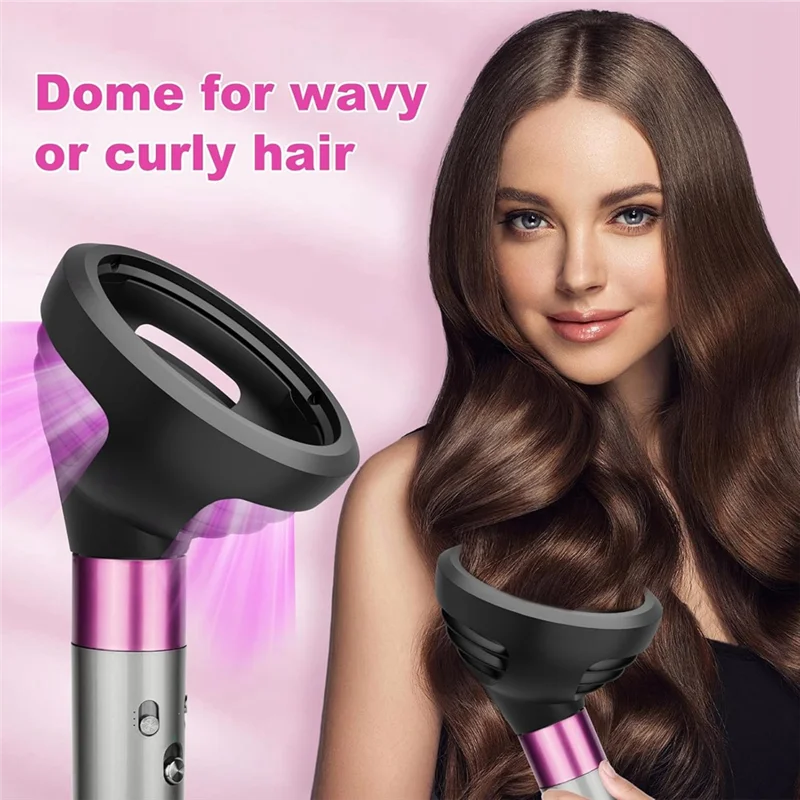 

AT63-Wave и локоны, цилиндрическая расческа для Dyson HS01 HS05 HS08, две купола или диффузные режимы воздушного потока, насадка-диффузор для волос