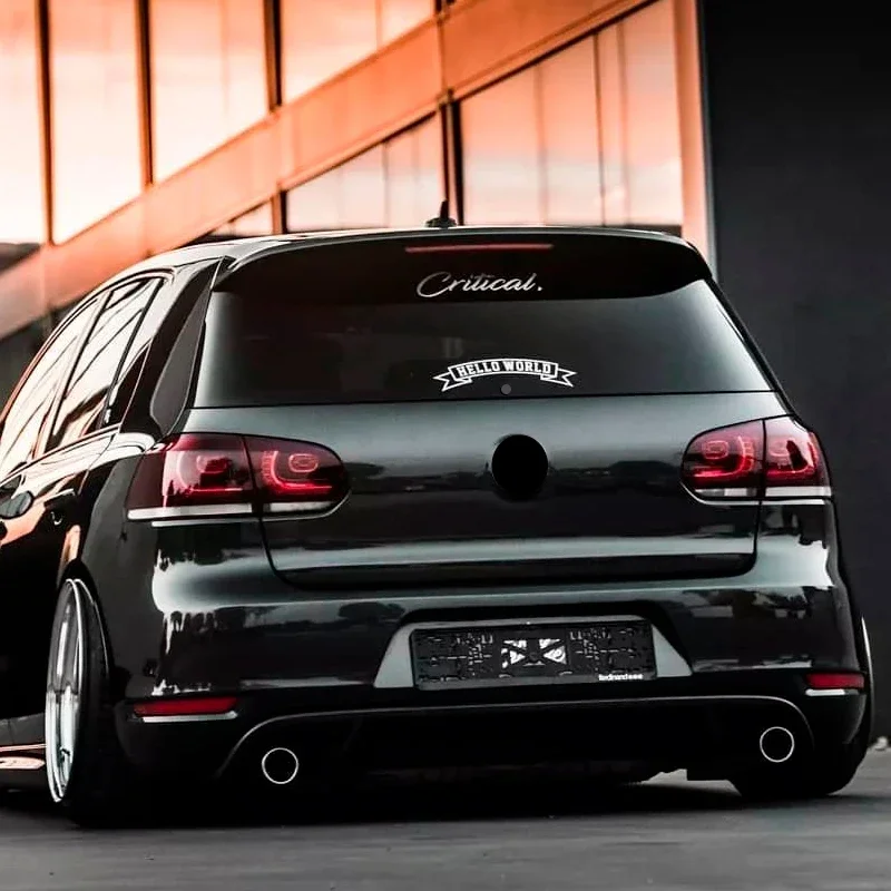 フォルクスワーゲンゴルフ 7 MK7 特別なリアワイパースクレーパー rline/GTI 修正されたワイパーアームキャンセルキャップカーアクセサリー